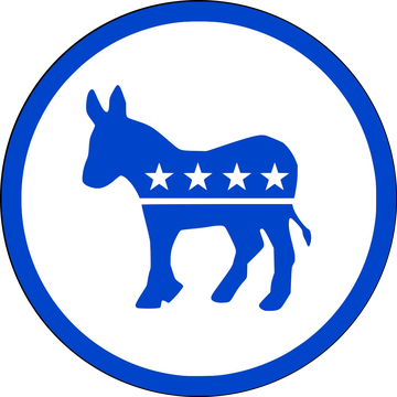Democratic Party donkey emblem